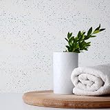 WALPLUS 15cm Terrazzo Holographic Silver Tile Stickers, 24pcs WT1604 view 3