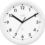 Acctim Nardo 20cm Radio Controlled Wall Clock UK MSF Atomic Time