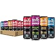 Zevia Zero Calorie Energy Drink, Variety Pack, 12 Ounce Cans (Pack of 12)