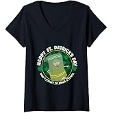 South Park St. Patrick's Day Towelie V-Neck T-Shirt