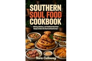 Southern Soul Food Cookbook: 100 Easy, Delicious, and Traditional Soul Food Recipes to Warm the Heart and Feed the Soul