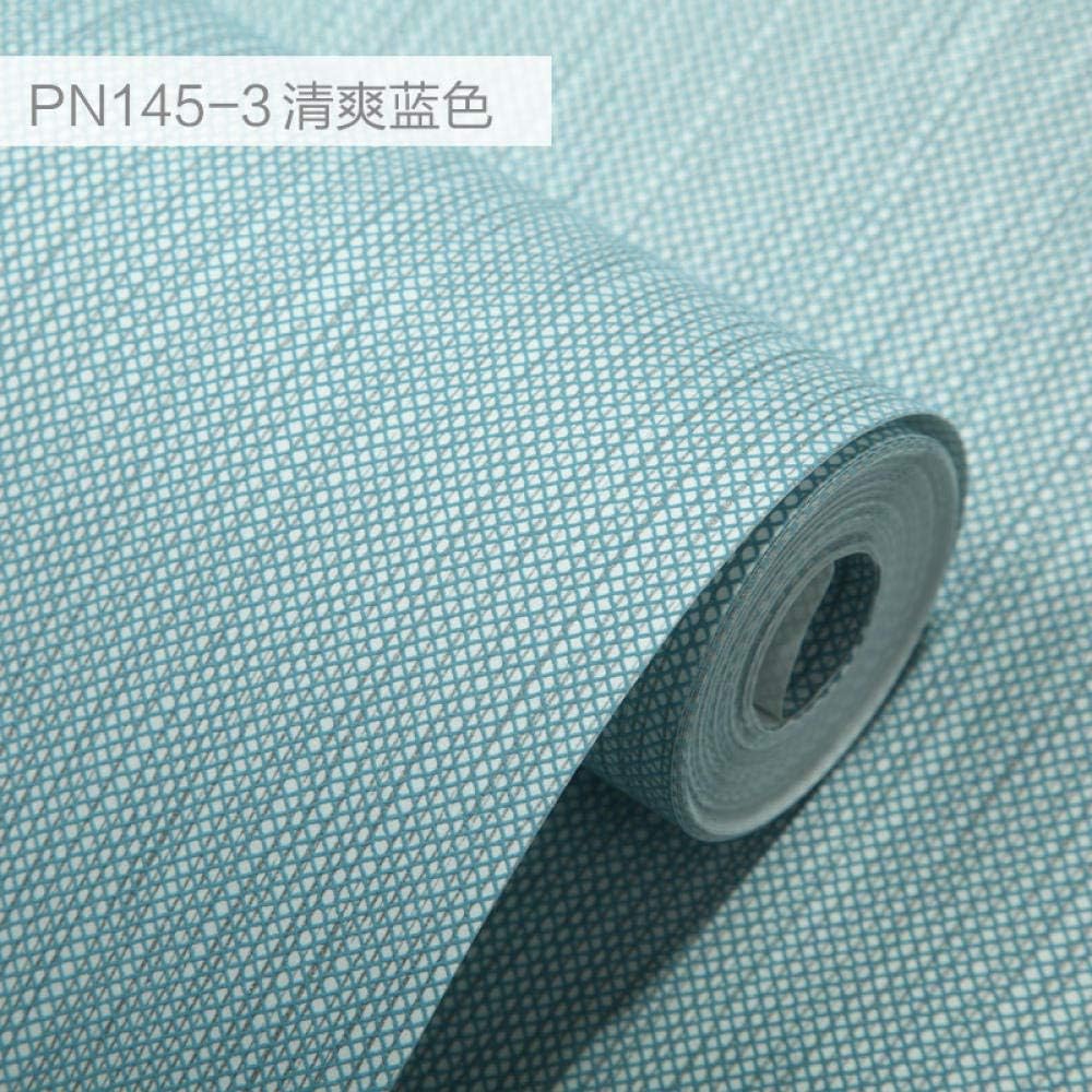 Duockpapel De Pared Pune Solido No Tejido Patron De Cuadricula