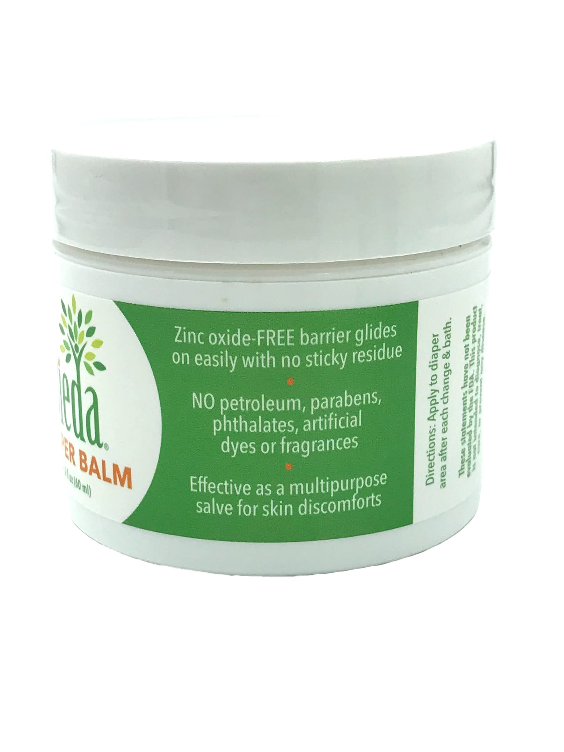 Bieda® Angry Cheeks® Diaper Balm. Soothing diaper cream with natural ingredients. Zinc oxide free barrier glides on easily with no sticky residue. The game changer in diaper cream! (2 oz.)