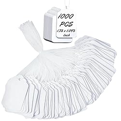 ARTFLY 1000PCS Pre-Strung Price Tags with