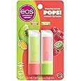 eos Flavorlab Pops! Lip Balm- Mango Kiwi & Tropical Twist, Limited-Edition, 0.14 oz, 2-Pack
