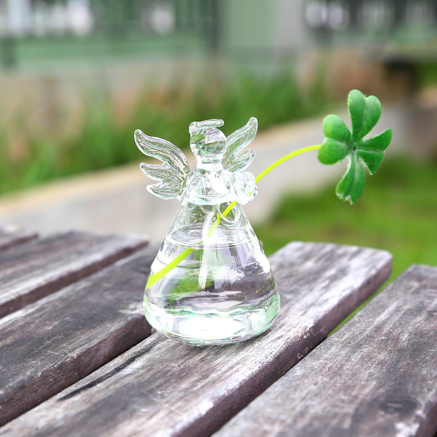 SOLEDI Hanging Terrarium Glass Hanging Teardrop Plant Terrariums from Glass Home Gardens