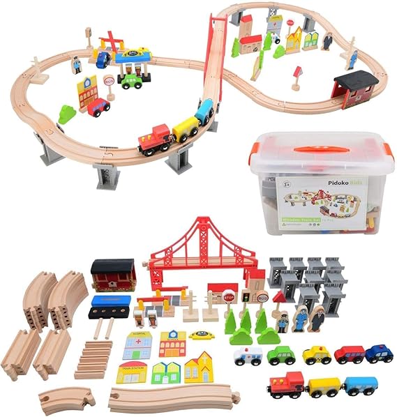 pidoko kids train table