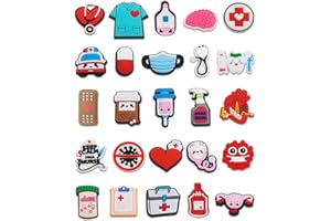 BOWNDY Different Shape Letter Fishing Sport Shoe Charms for Shoe Decoration,Shoes Decoration Accessories,Bulk Charms,Charms Pack,Random Charms