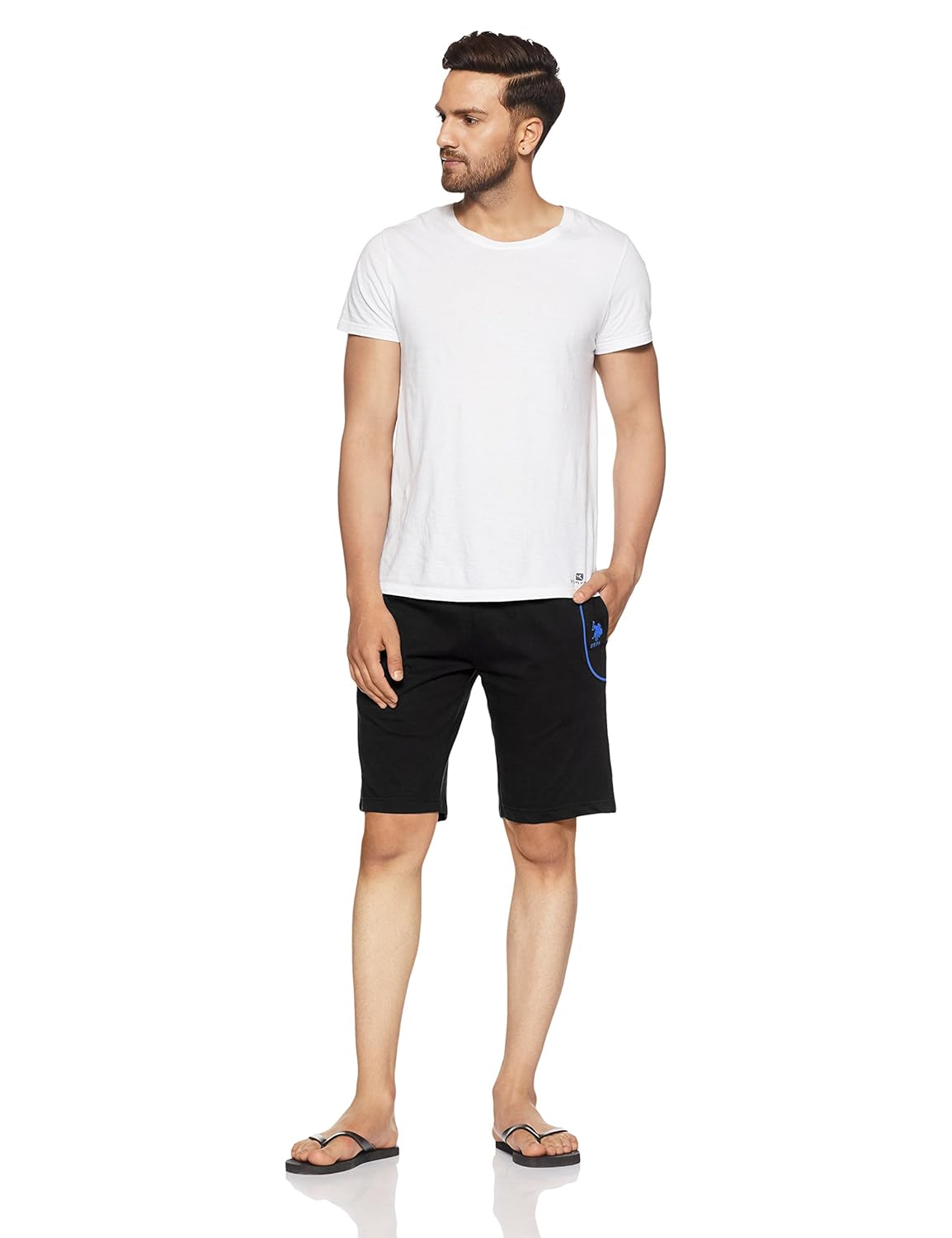 u.s. polo assn. men's cotton lounge shorts