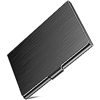 DMFLY Business Card Holder, Slim Business Card Case for Men & Women, Pocket Metal Card Case, Professional Stainless Steel Bus