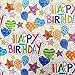 Birthday Gift Wrap - Gift Wrapping Paper - Premium Gift Wrap - 2.5 FT x 10 FT per Roll , Includes 3 Bows, 2 Ribbons