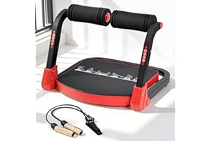 BBTEQEKN Workout Equipment Sit Up Machine, Multi-Functional Abdominal Trainer Machine, Adjustable Abdominal Train Equipment w