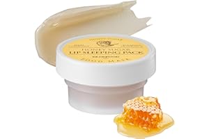 SKINFOOD 1957 SKINFOOD Honey Sugar Lip Sleeping Mask, Lip Mask for Overnight, Korean Lip Care Product for Severely Chapped Lips, Stocking Stuffers, Hydrating Lip Butter for Dry Lips, Lip Balm (0.71 fl. oz.)