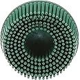 3M 048011-18730 3M-18730 Roloc Bristle Disc Grade-50, Size-2, Green