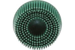 3M 048011-18730 3M-18730 Roloc Bristle Disc Grade-50, Size-2, Green