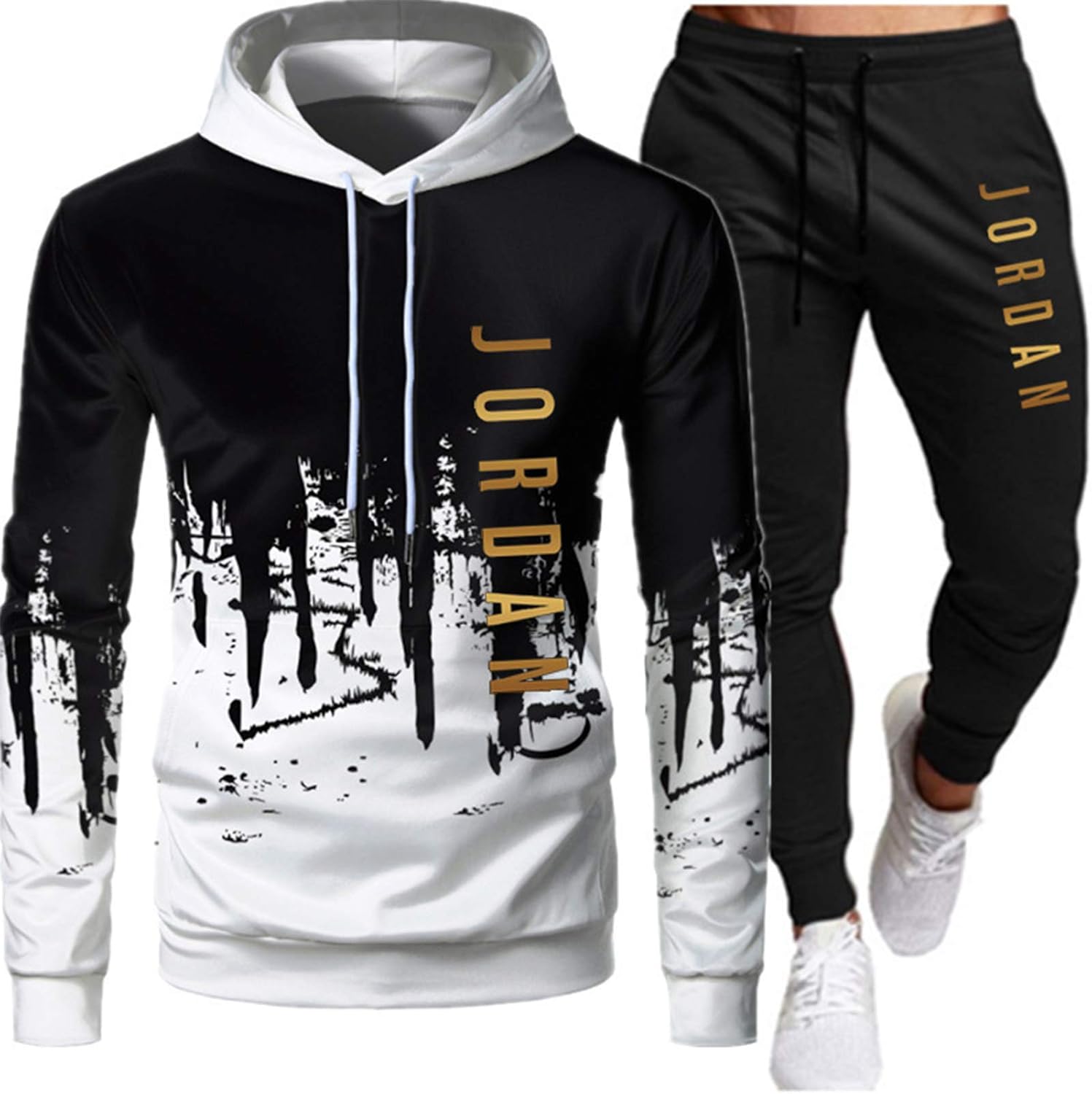 LFLY Jordan Tracksuit Fashion for Men, Sportswear Two
