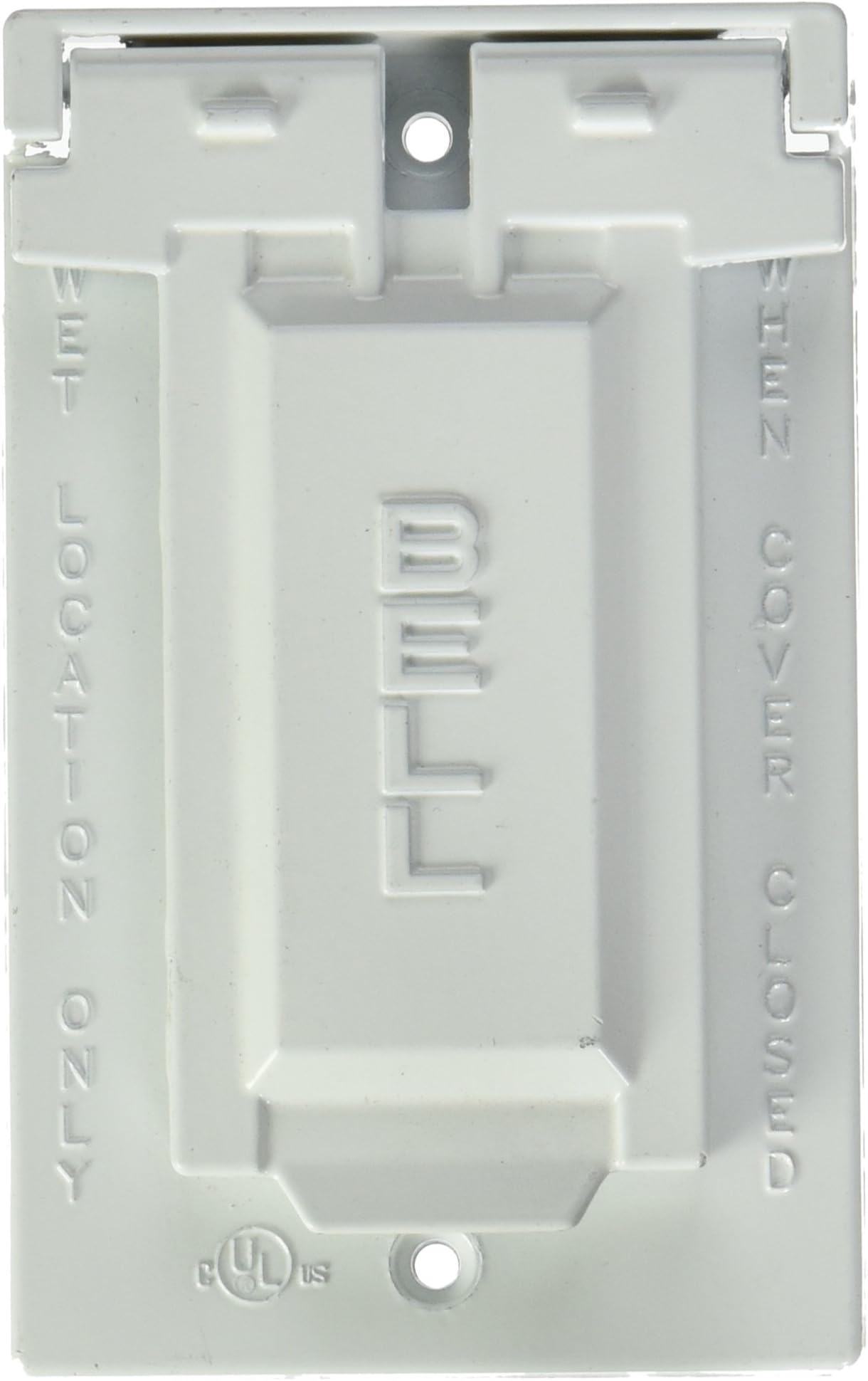 Hubbell-Bell 5103-1 GFCI Weatherproof Single Gang Vertical Device Mount Cover