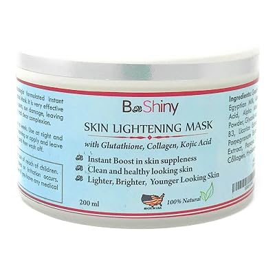 beshiny glutathione cream Skin Lightening Clay Mask For Face - Whitening India Glutathione Cream - Professional Nutritionals