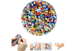 Gohere Picky Pad Fidget Skin Picking Fidget Toys for Anxiety Pick Pad Fidget for Trichotillomania Picky Party Pad for ADHD OCD(2pcs, 8cm)