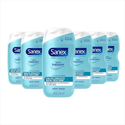 Sanex Expert Skin Health + Skin Therapy Shower Gel 450ml Niacinamide