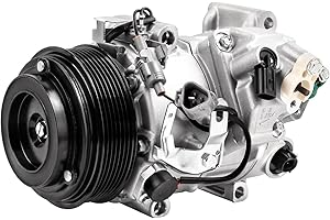 PYHAUTO AC Compressor with Clutch V6 3.5L Compatible with Camry 2012-2017, Highland 2011-2013, Sienna 2011-2016, Avalon ES350 2013-2018, RX350 2010-2015 Replace 8832033240 8832048220 98315 157369