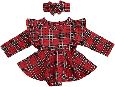 newborn tartan outfit