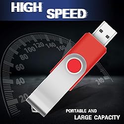 1GB USB Flash Drive 1PCS, EASTBULL USB 2.0 Thumb