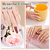 Phoenixy Poly Nail Gel Extensions Kit 36W Lamp 8 Colours Gift Set view 5
