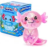 GSOOUOLD Axolotl Squishy Stress Ball, Soft TPR Fidget Toy for Kids Adults | Non-toxic soft TPR, slow rebound, satisfying squeeze, sensory stress relief toy for kids &amp; adults