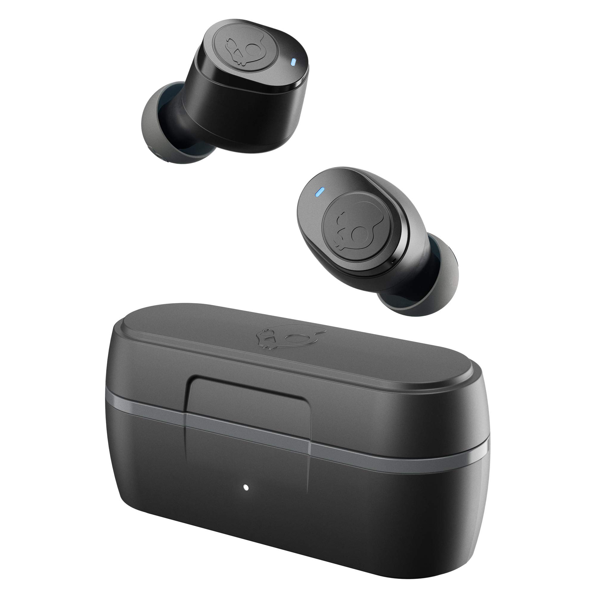 Skullcandy Jib True Wireless Earbud with Microphone / 22 Hour Battery Life/Use with iPhone and Android/Best for Gym, and Gaming/Bluetooth Earbud Headphones - Black