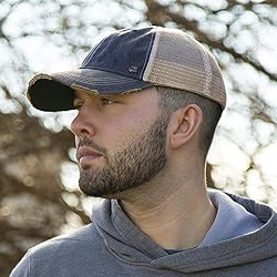 Gritty Bull Vintage Distressed Baseball Cap