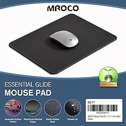 MROCO Mouse Pad [30% Larger] with Anti-fray