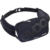 EVOC Hip Pouch 1L Black | AIR PAD SYSTEM, 2 Hip Belt Pockets, Pull-Forward-System, 220g