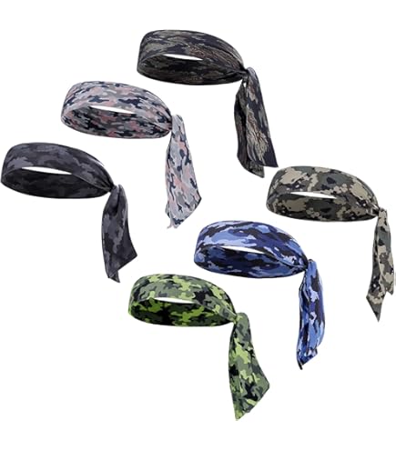 Set Van 12 Hoofdbanden Voor Heren Ninja Karate Hoofdbanden Voor Kinderen Verstelbare Elastische Bandana Zweetbandjes Atletische Haarwikkelbanden Voor Sport Tien