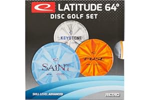 Latitude 64 Advanced 3 Disc Retro Burst Starter Set | Set Includes a Retro Keystone, Retro Fuse, and Retro Saint | Maximum Di