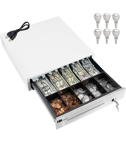 Amazon.com : Volcora Cash Register Drawer & Tablet Stand with Lock