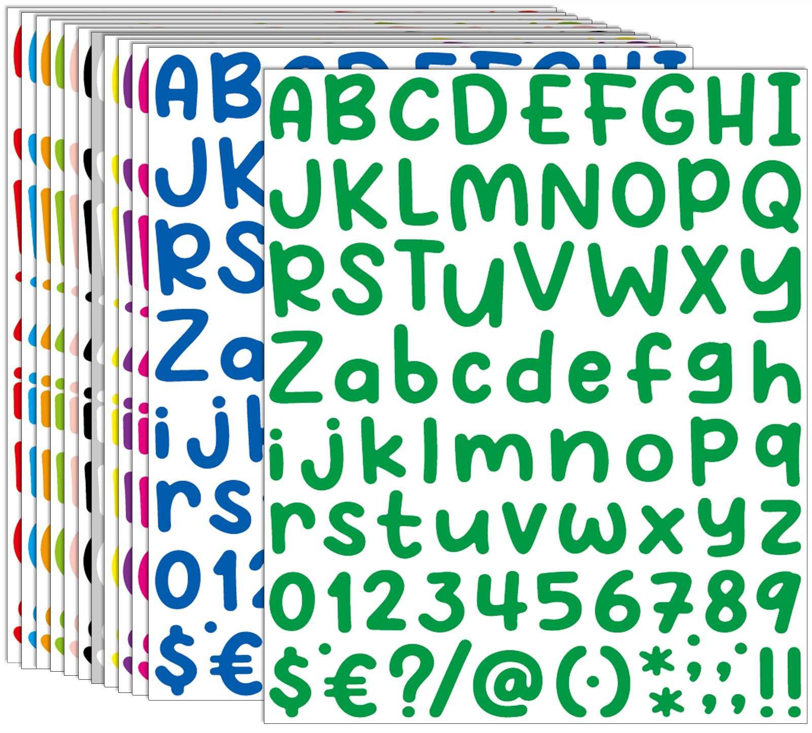 Lettere E Numeri Adesive | Confronta Prezzi - Foto 4