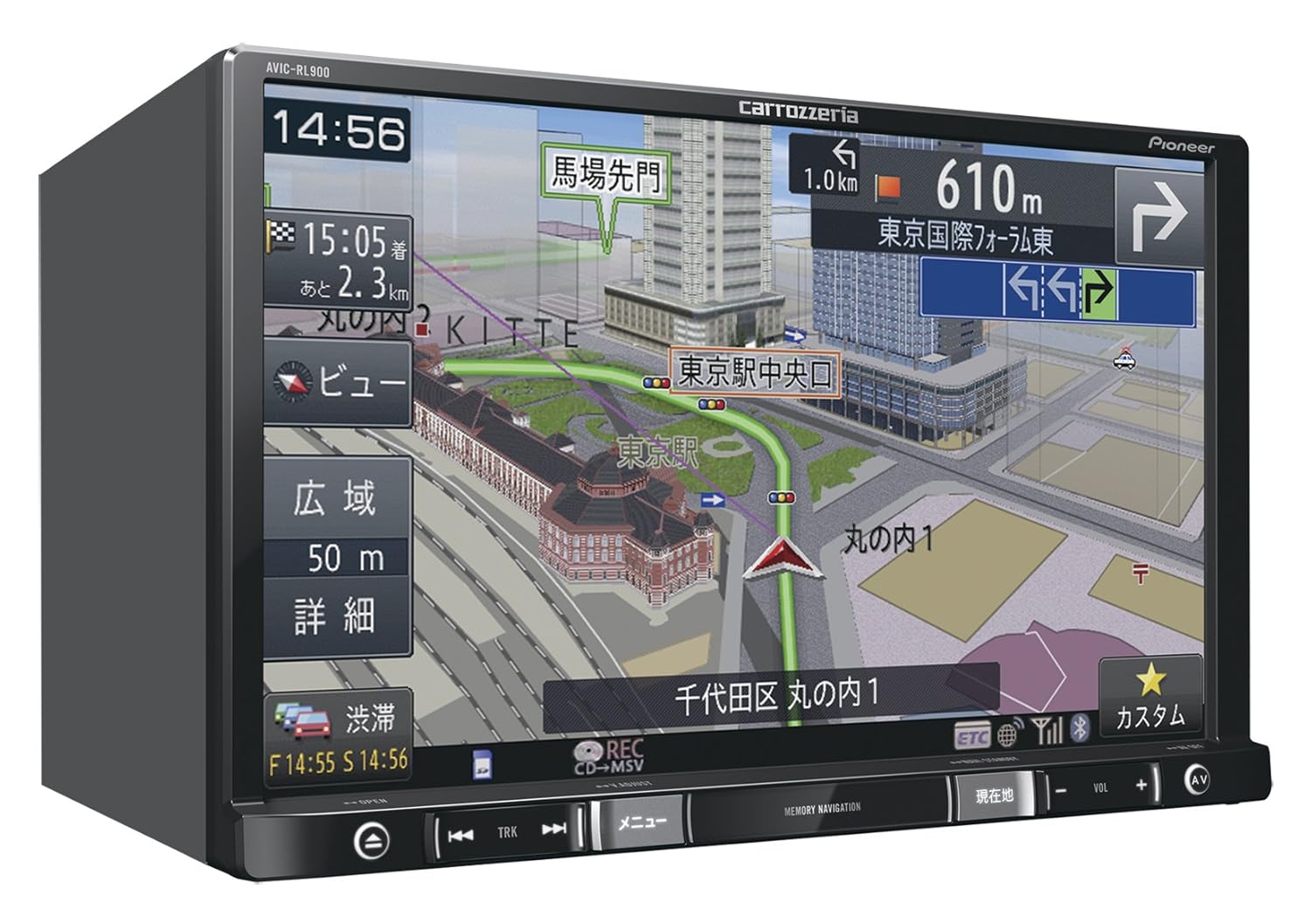 じ*じ様 楽ナビ　carrozzeria AVIC-RL900 楽天市場】カロッツェリア 楽ナビ AVIC-RL900 8V型 VGAモニター