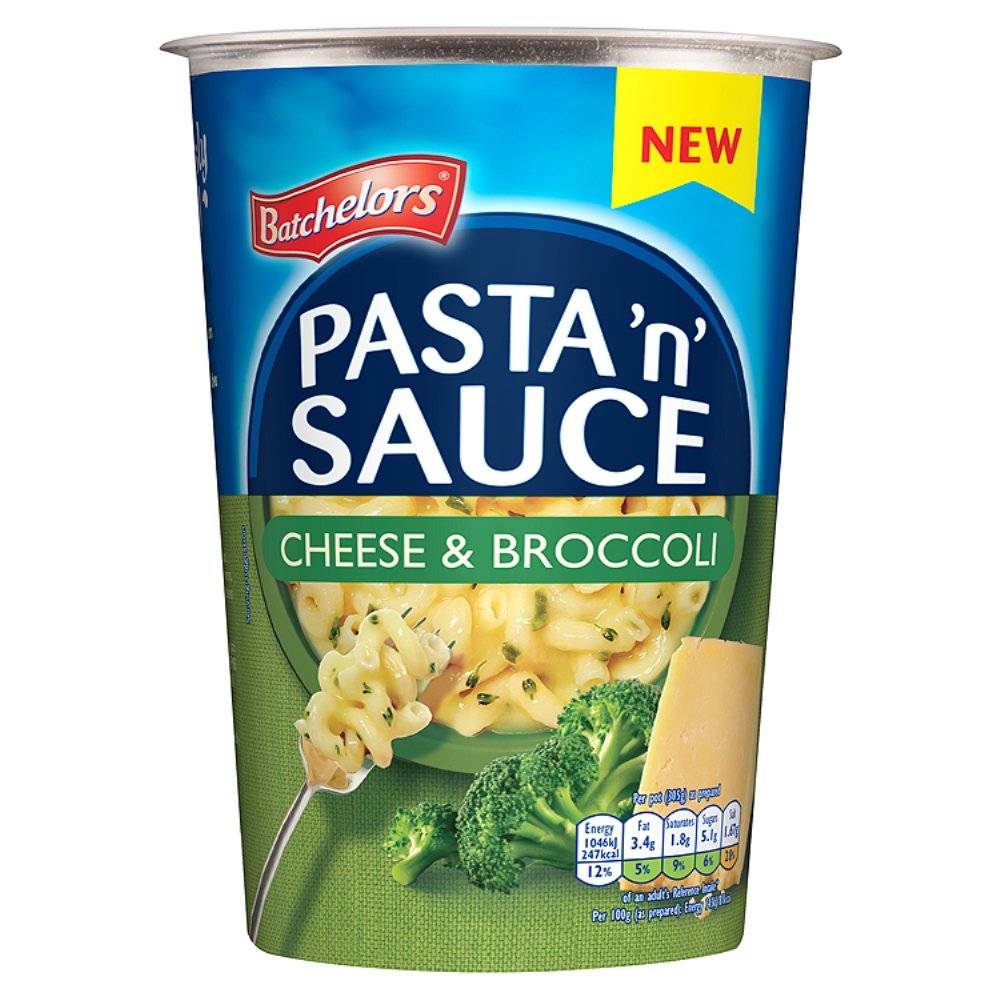 Batchelors Pasta 'n' Sauce Cheese & Broccoli Pot 65G Amazon.co.uk Grocery