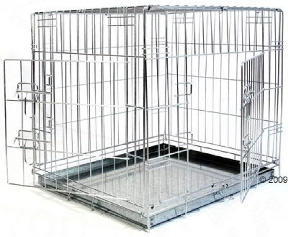 PaylesswithSS Double Door Dog Crate Cage (X Large)