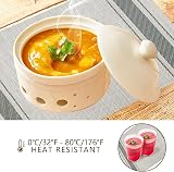 WUBAYI Placemats Set of 6 18x12in Heat Resistant Non-Slip Vinyl Beiges view 4