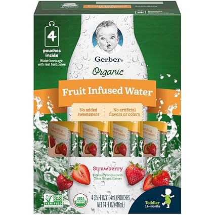 gerber organic fruit pouches