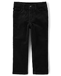 Gymboree Boys' and Toddler Corduroy Pants, Black, 10