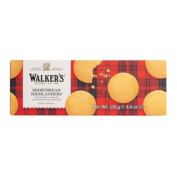 WALKERS SHORTBREAD HIGHLANDERS, 4.7 OZ
