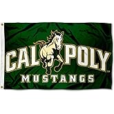 College Flags & Banners Co. Cal Poly Mustangs San Luis Obispo University Large College Flag
