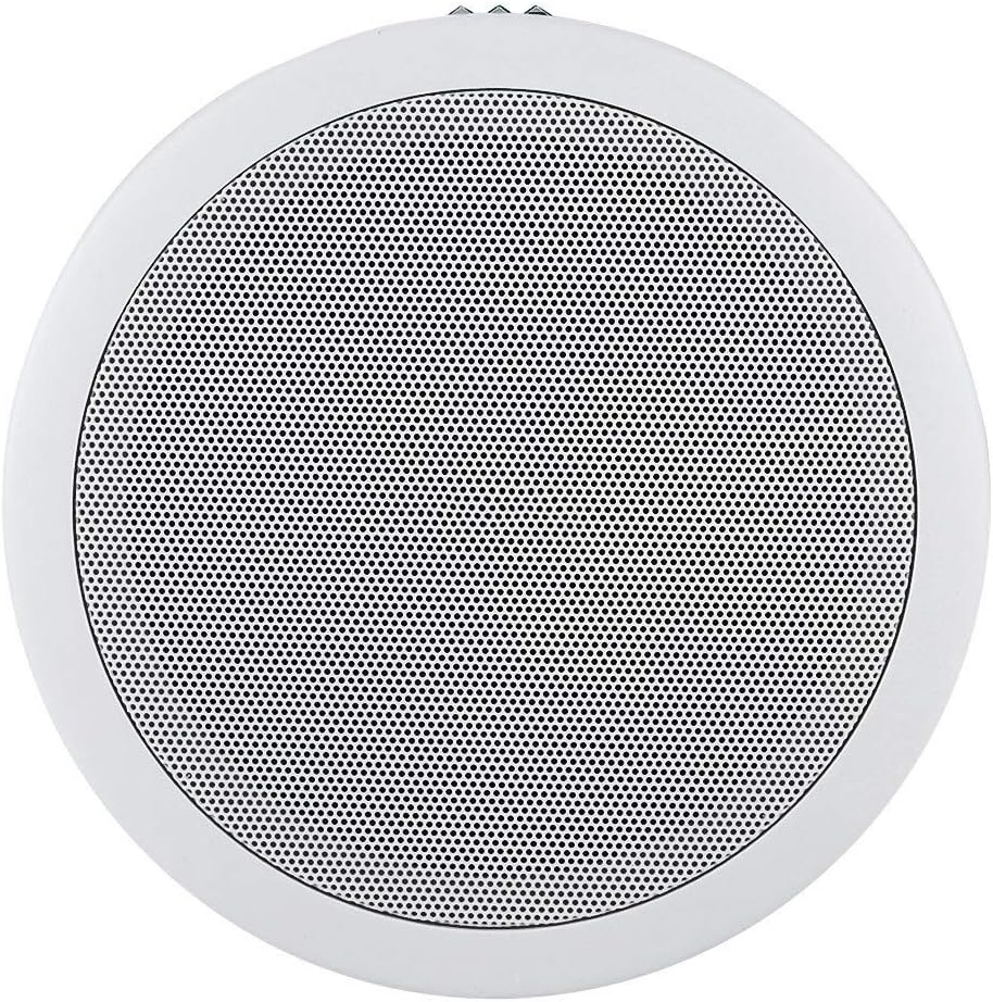 Ceiling Speaker, Wall Speaker Waterproof Constant Pressure Speaker Public Broadcasting Ceiling Speaker Electronic Accessories Speaker