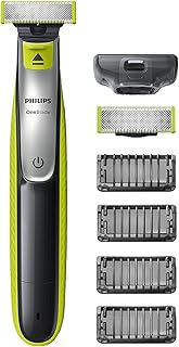 Philips OneBlade Face QP2530/30, mit 2 Klingen, 4 Trimmaufsätze