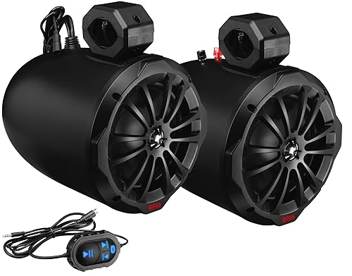BOSS Audio Systems B82ABT ATV Waketower Speaker System Amplified