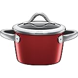 Silit Vitaliano Rosso Kochtopf, mit Glasdeckel, Ø 18 cm