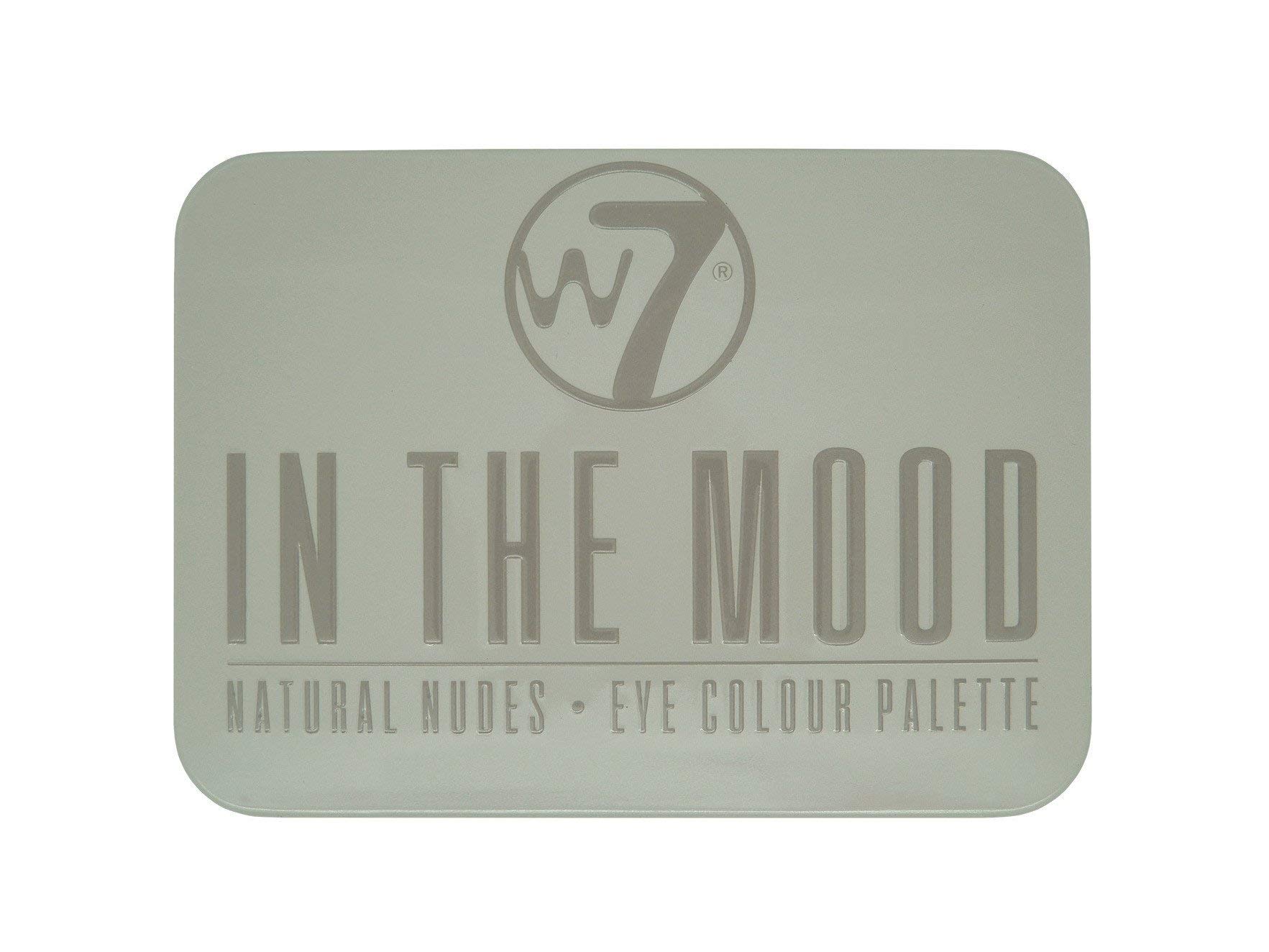 W7 Natural Nudes Eye Colour Palette 7 g, In The Mood - 6-Piece